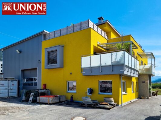 Modernes Hallen- und Lagergebäude mit großzügigem Büro